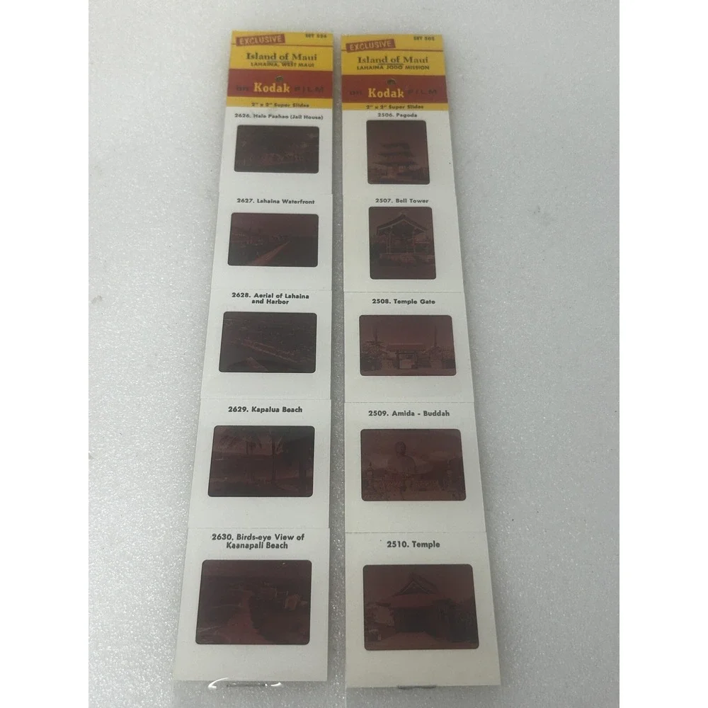 Kodak Super Slides - Lahaina Hawaii - Souvenir Vintage 2